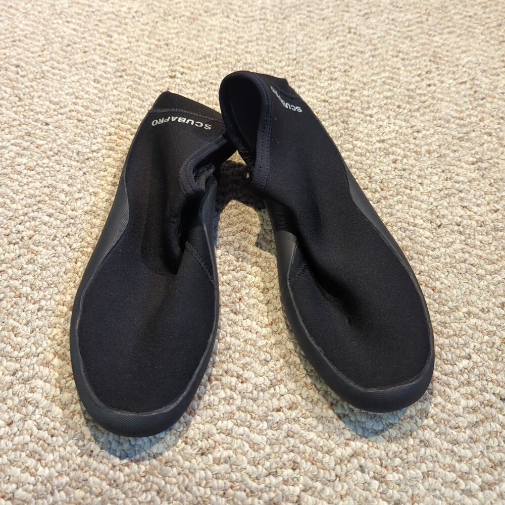 ScubaPro Go Sock 3mm Dive Boots Booties Black XL 43-44 Water Sports